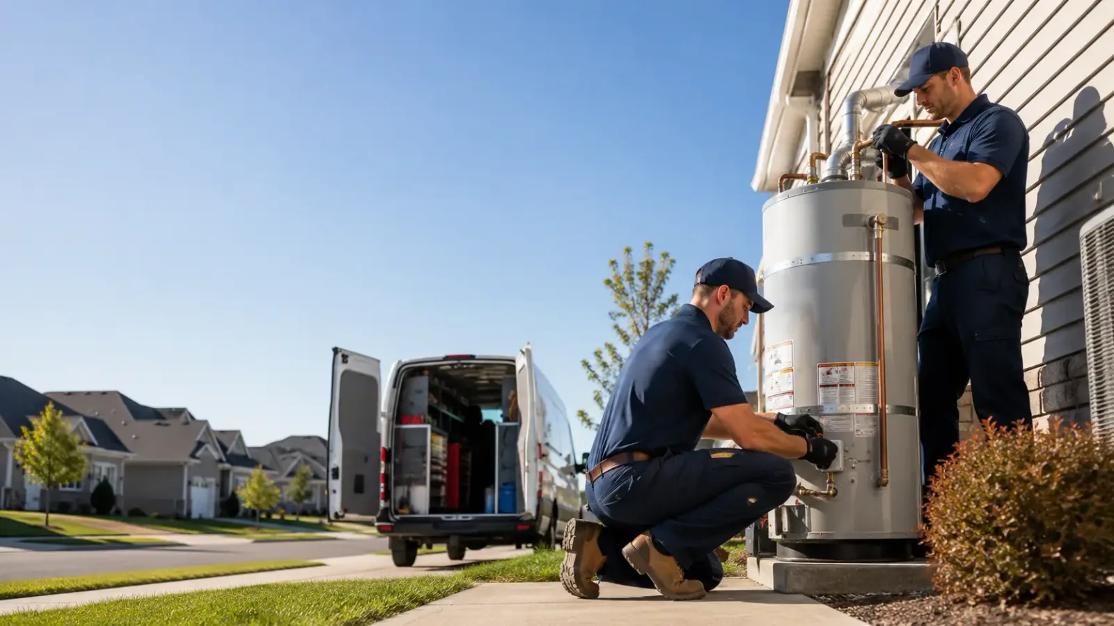 Water Heater Installation in Guernsey, IA